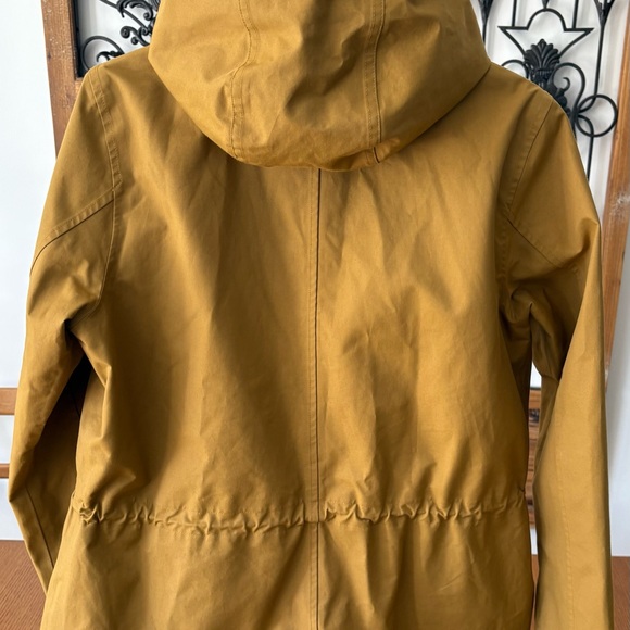 FatFace Women's Mustard Waterproof Long Jacket - Picture 6 of 15
